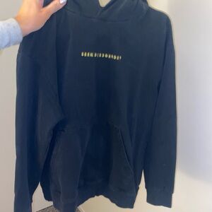 Seek Discomfort Black Hoodie